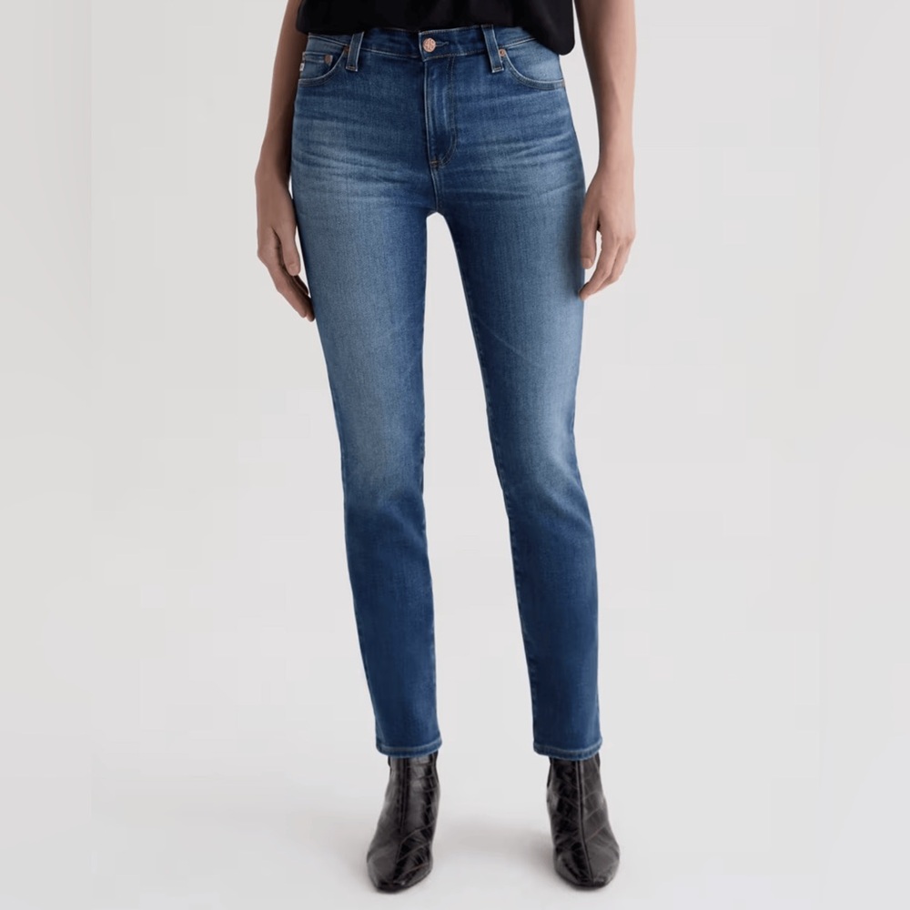 AG Mari mid Rise Slim Straight Leg Jeans 28 6 stretch casual designer medium